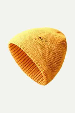 قبعة صوفية للجنسين باللون الاصفر - Фото 6