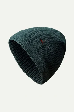 قبعة صوفية للجنسين باللون الرمادي الغامق - Фото 2