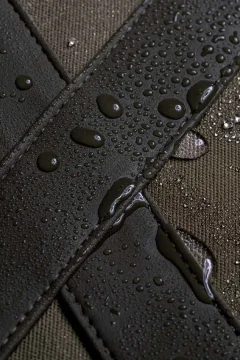 حقيبة ظهر للجنسين باللون الزتوني الغامق - Фото 8