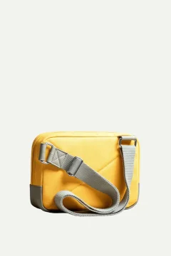حقيبة كتف للجنسين باللون الاصفر - Фото 6