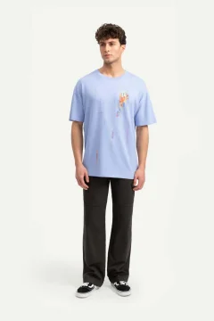 t -shirtللجنسين تصميم كبير الحجم - Фото 7