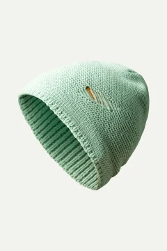 قبعة صوفية للجنسين بلون النعناع - Фото 2