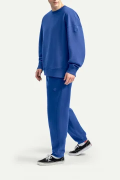 بنطال رياضي رجالي باللون الازرق - Фото 9