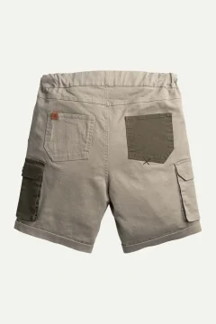 شورت كارجو رجالي باللون البيج - Фото 6