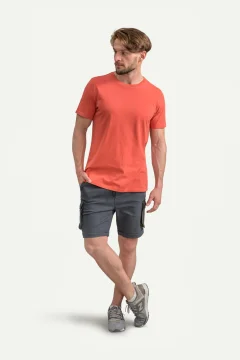 شورت كارجو رجالي باللون الازرق الضبابي - Фото 3