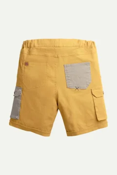 شورت كارجو رجالي - كوت - كبريت - Фото 2