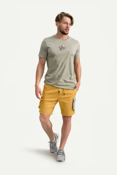 شورت كارجو رجالي - كوت - كبريت - Фото 3