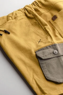 شورت كارجو رجالي - كوت - كبريت - Фото 9