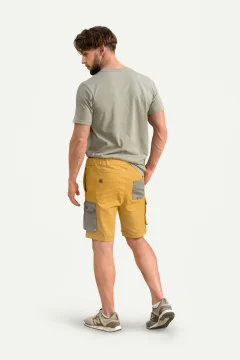 شورت كارجو رجالي - كوت - كبريت - Фото 4