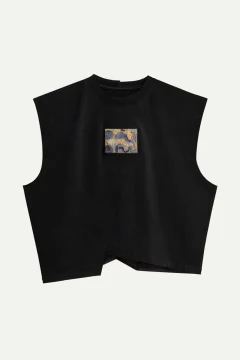 Women's Crop Top - Igami Tar Model - Фото 1