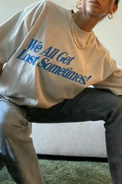 تي شيرت نسائي لون إكرو - Фото 6