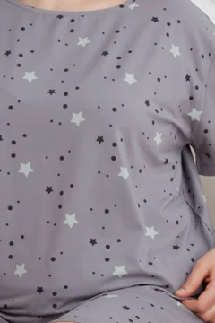 طقم بيجامة نسائي مقاس كبير - Фото 5