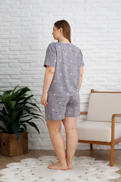 طقم بيجامة نسائي مقاس كبير - Фото 8