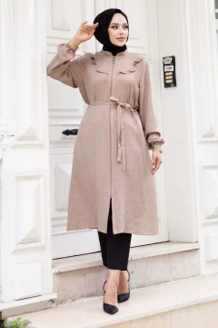 تونيك نسائي باللون المنك - Фото 2