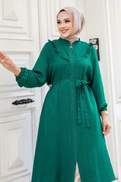 تونيك نسائي باللون الأخضر الزمردي - Фото 6