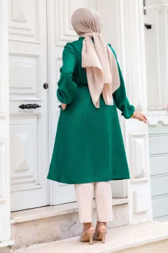 تونيك نسائي باللون الأخضر الزمردي - Фото 9