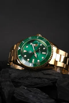 ساعة ريتشارد جولد جرين ستيل - Фото 2