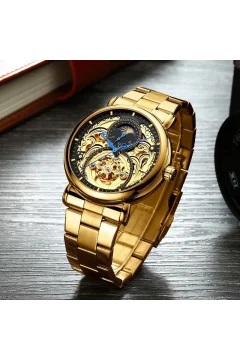 ساعة يد جينيفر توربيليون الذهبية - Фото 4