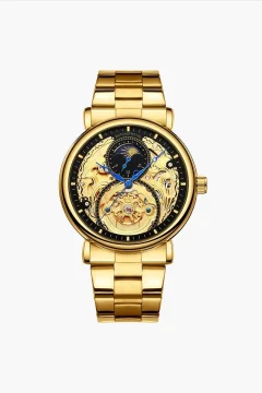 ساعة يد جينيفر توربيليون الذهبية - Фото 3