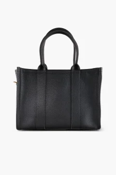 حقيبة نسائي من الجلد الأسود - Фото 3