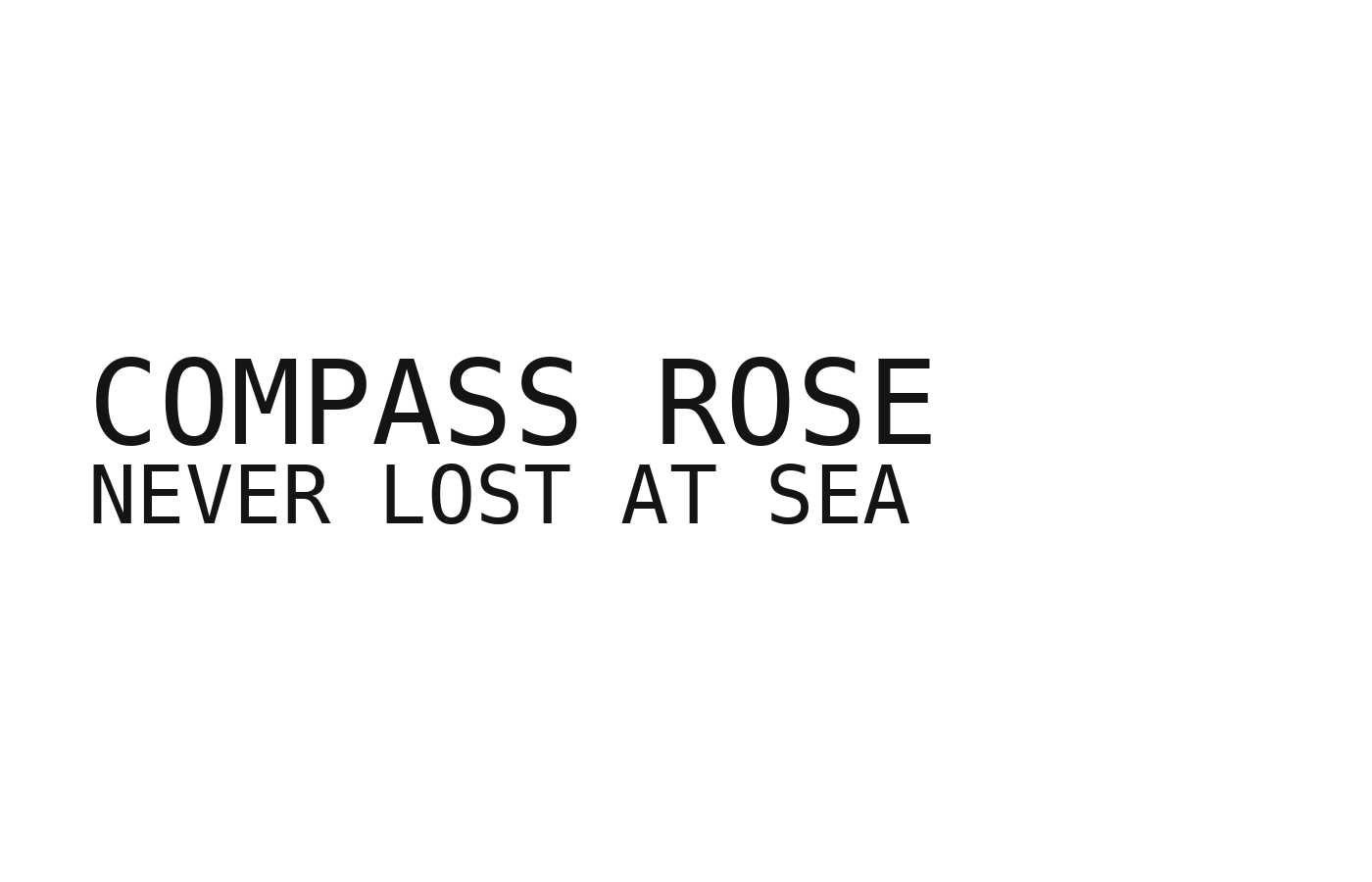 COMPASS ROSE design detail