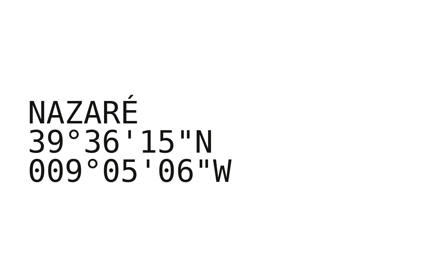NAZARÉ design detail