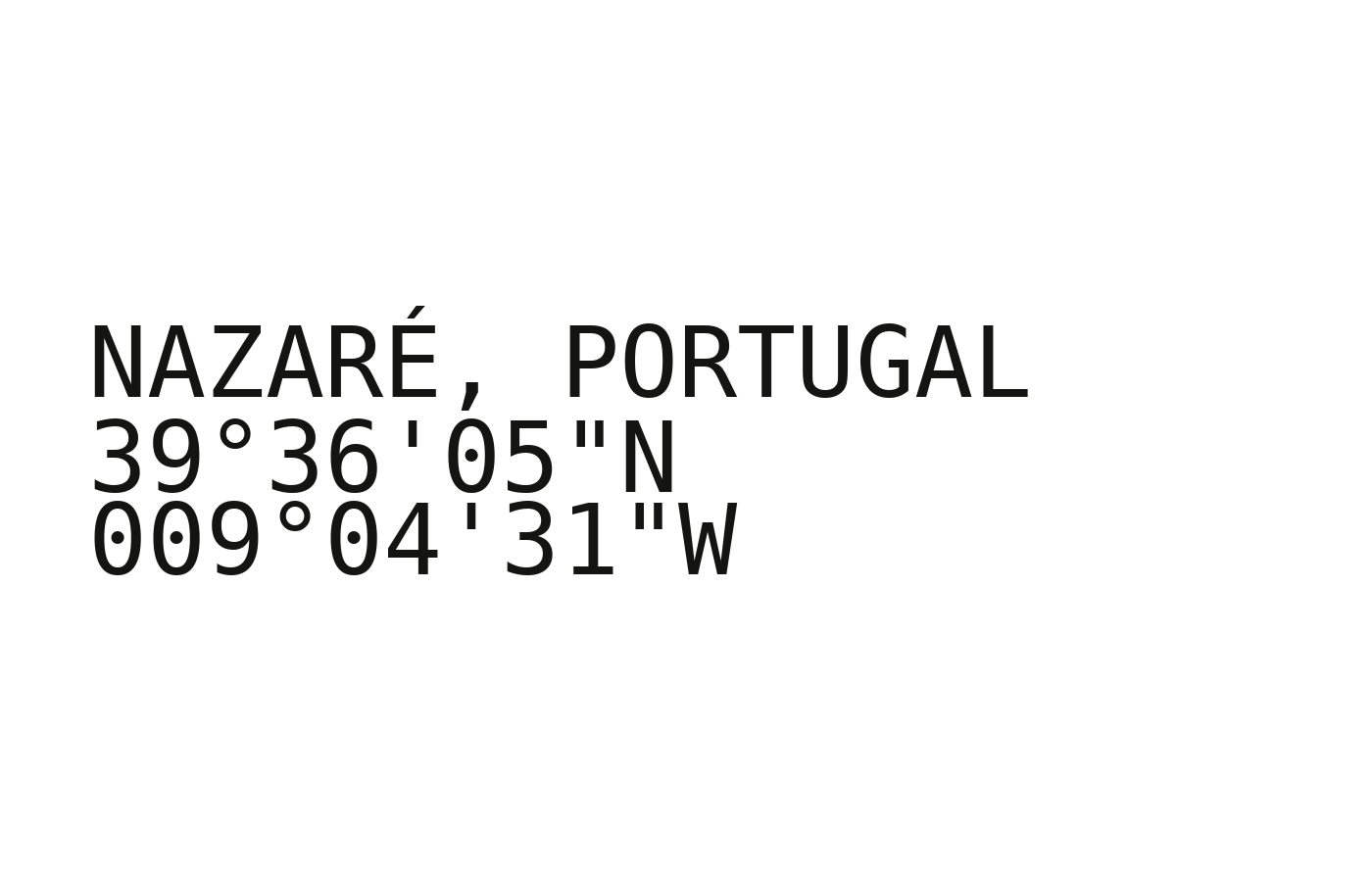 NAZARÉ design detail