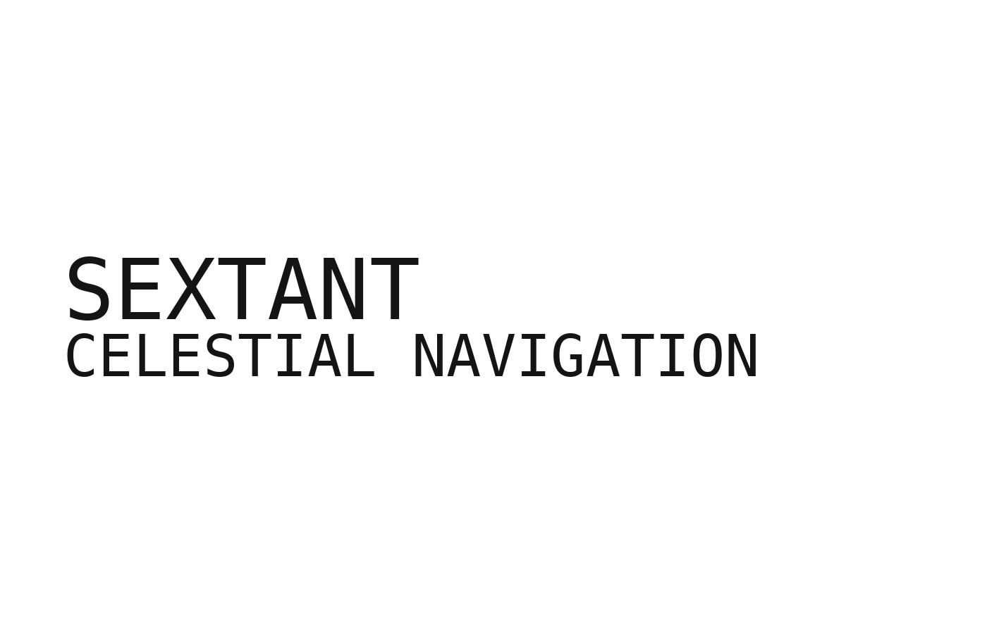 SEXTANT design detail