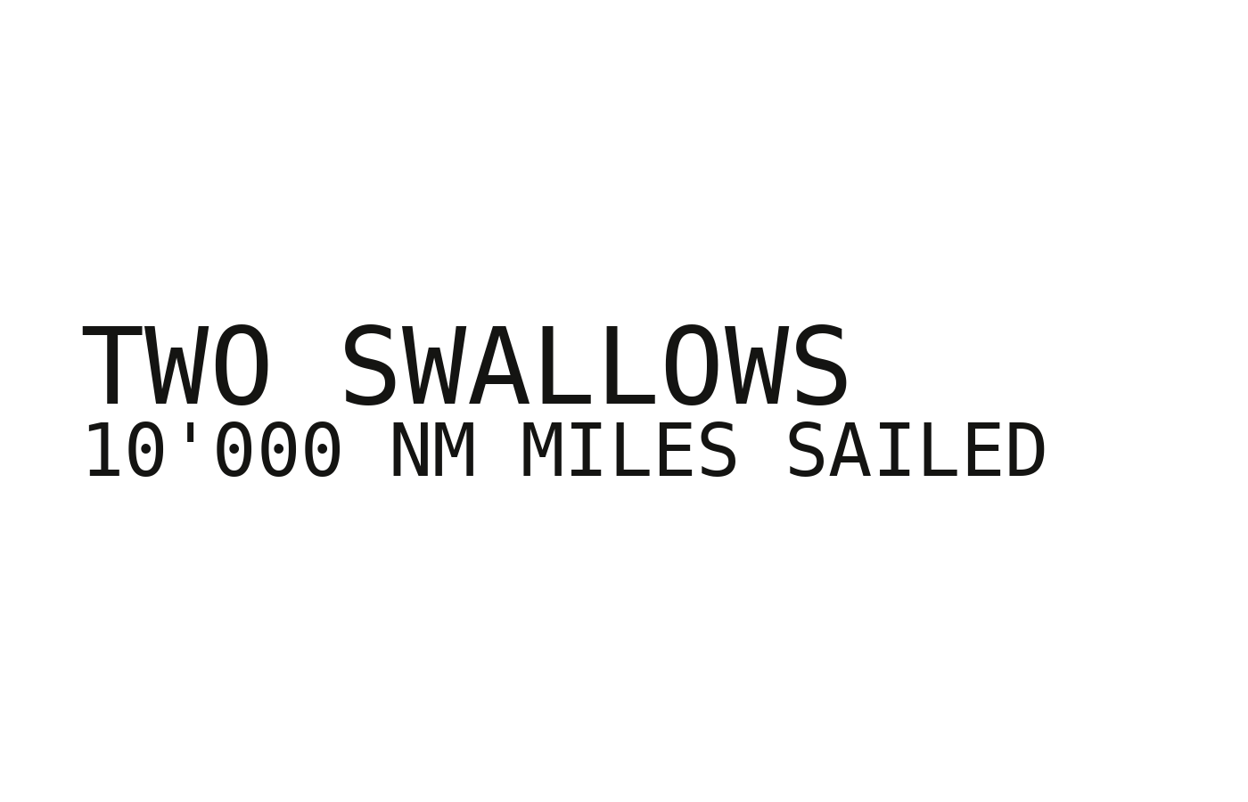TWO SWALLOWS design detail