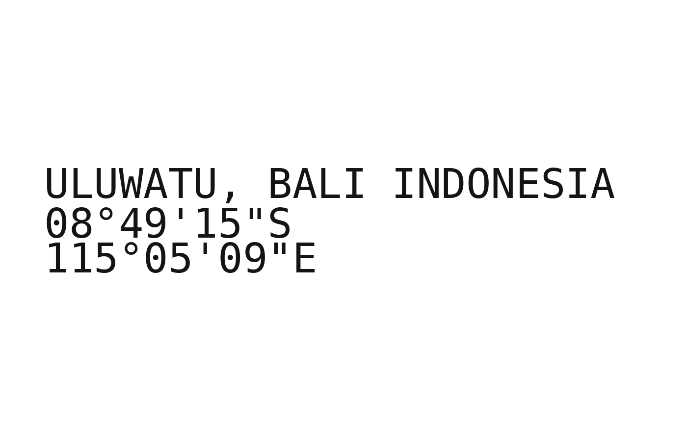 ULUWATU design detail