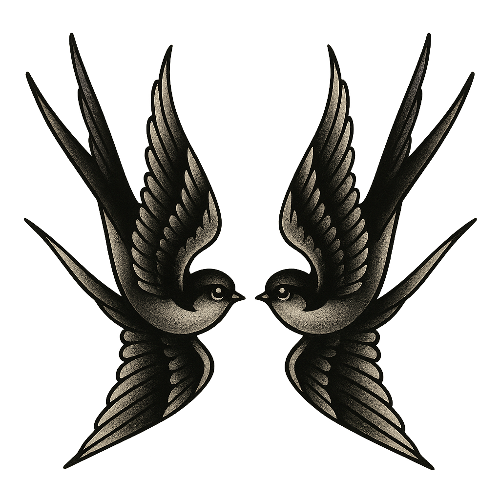 TWO SWALLOWS back thumbnail