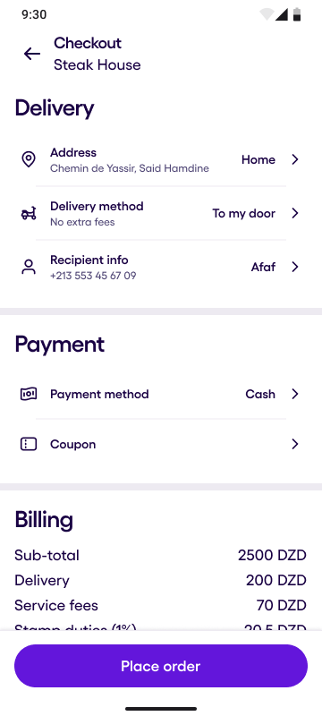 Yassir Food & Travel Apps 2