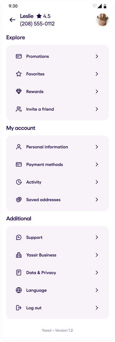 Yassir Food & Travel Apps screenshot 16