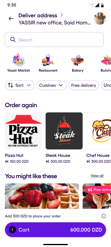 Yassir Food & Travel Apps screenshot 4