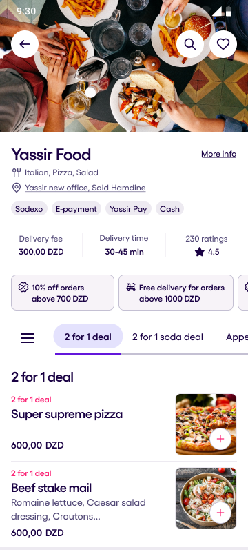 Yassir Food & Travel Apps 1
