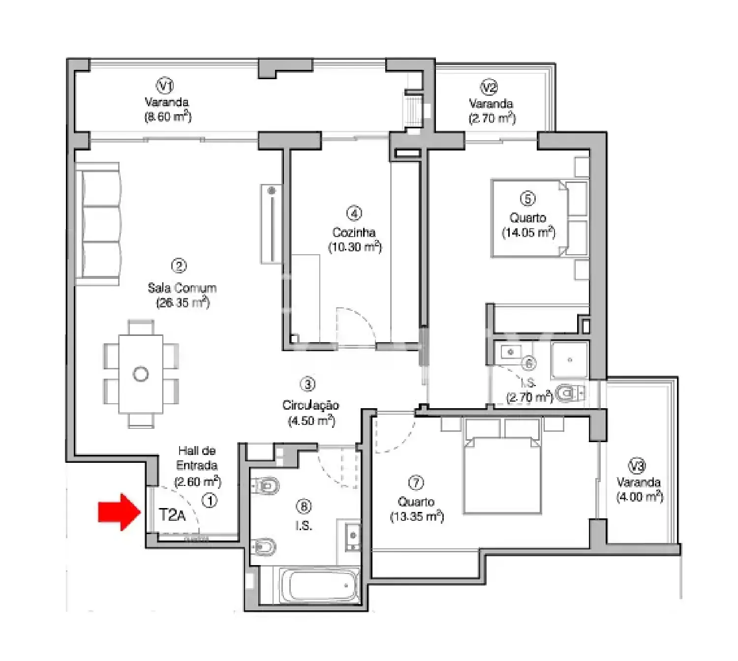  te koop appartement Figueira da Foz Figueira Da Foz 3