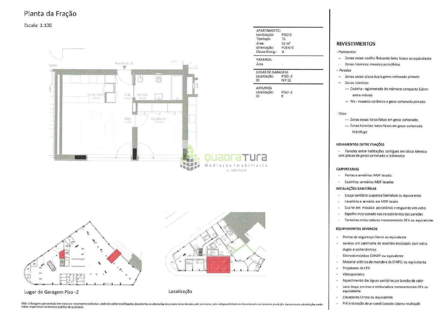  te koop appartement Astromil Paredes 3