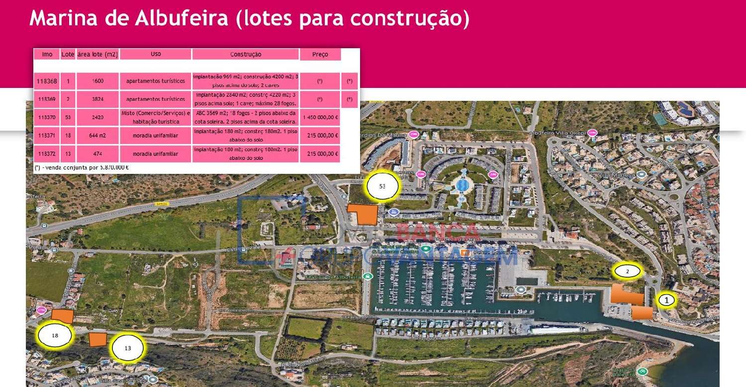 en venta terreno Albufeira Albufeira 2