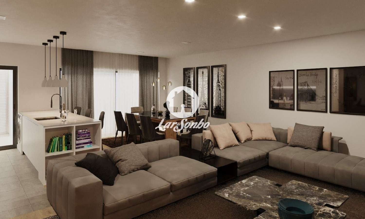  à vendre appartement Vimieiro Braga 3