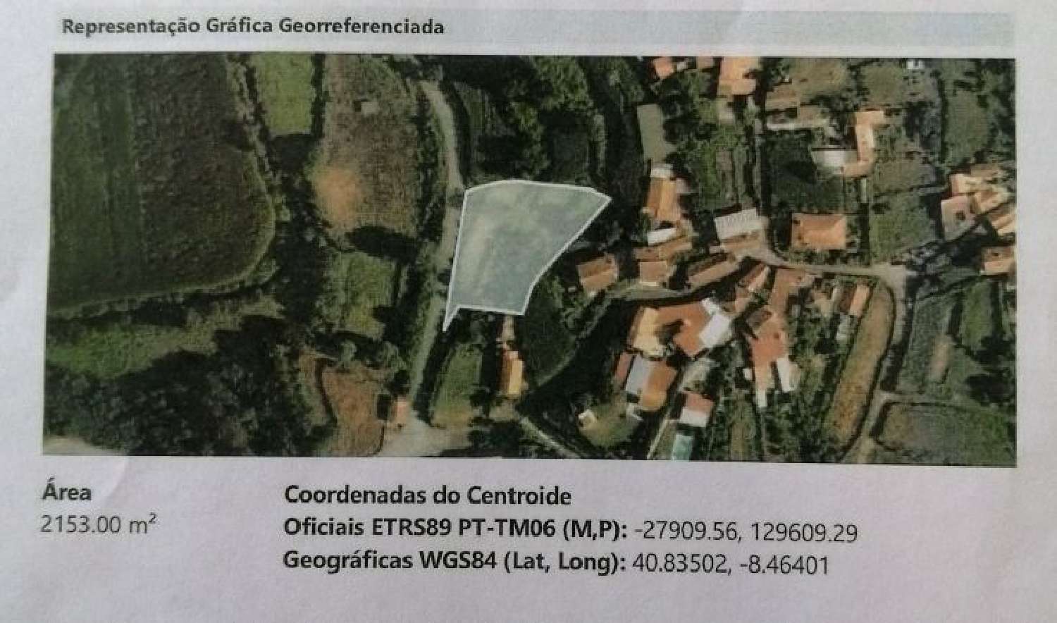  te koop terrein Ul Oliveira De Azeméis 1