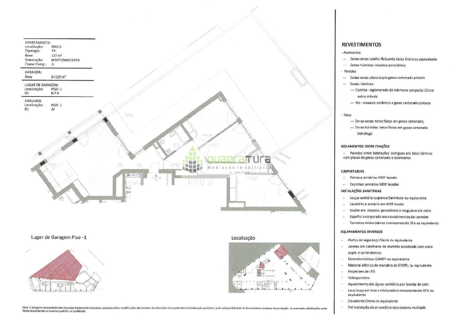 te koop appartement Estela Póvoa De Varzim 3