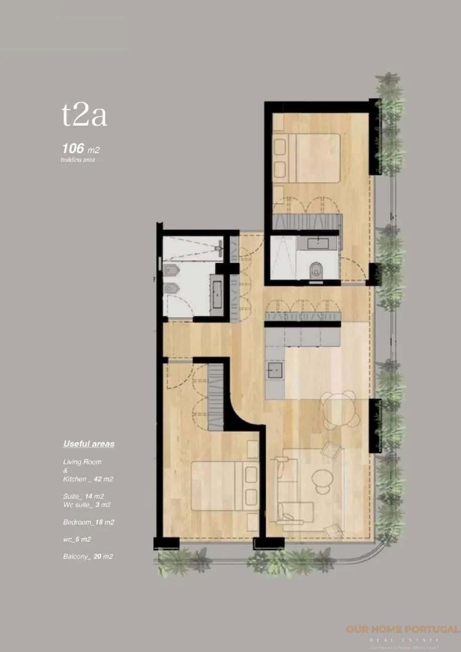  à vendre appartement Faro Esposende 8