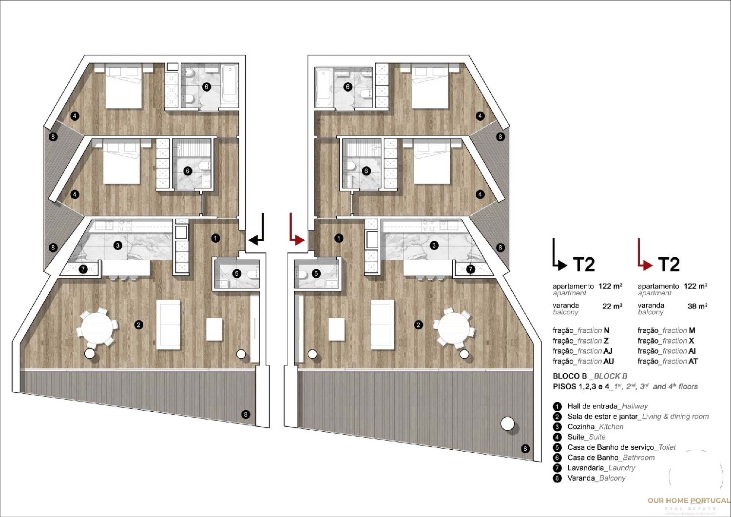 à vendre appartement Olhão Olhão 7