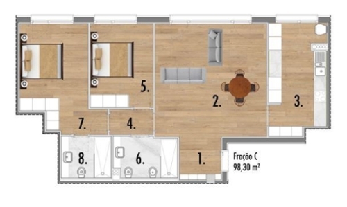 Pias Lousada appartement foto 320235