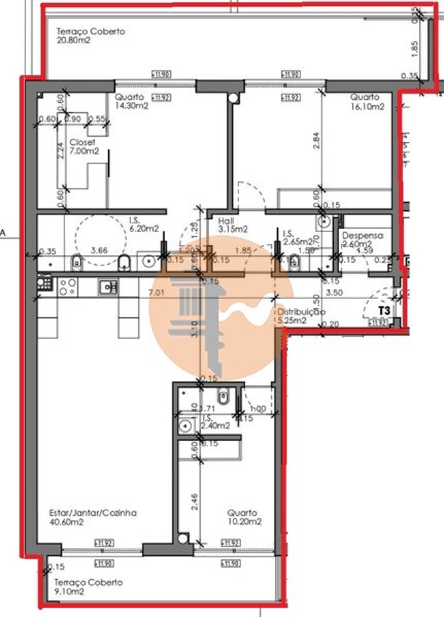  en venta apartamento Quelfes Olhão 3