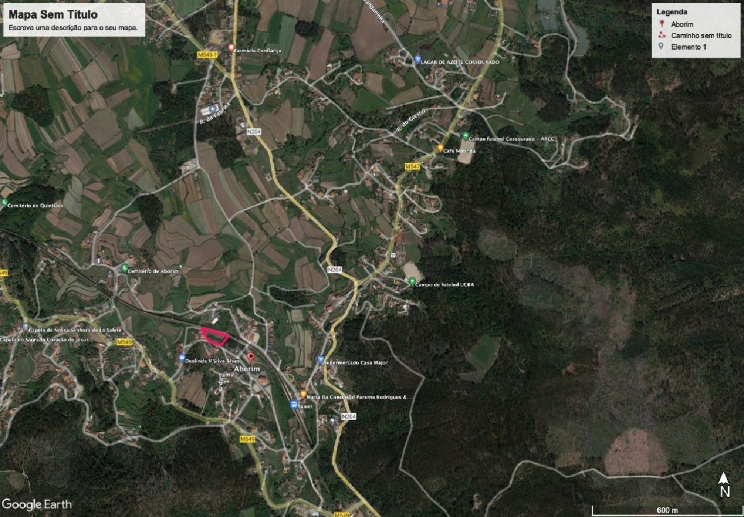 à vendre terrain Aborim Barcelos 2