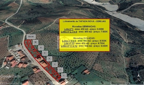 Cerejais Alfândega Da Fé terreno foto 320137