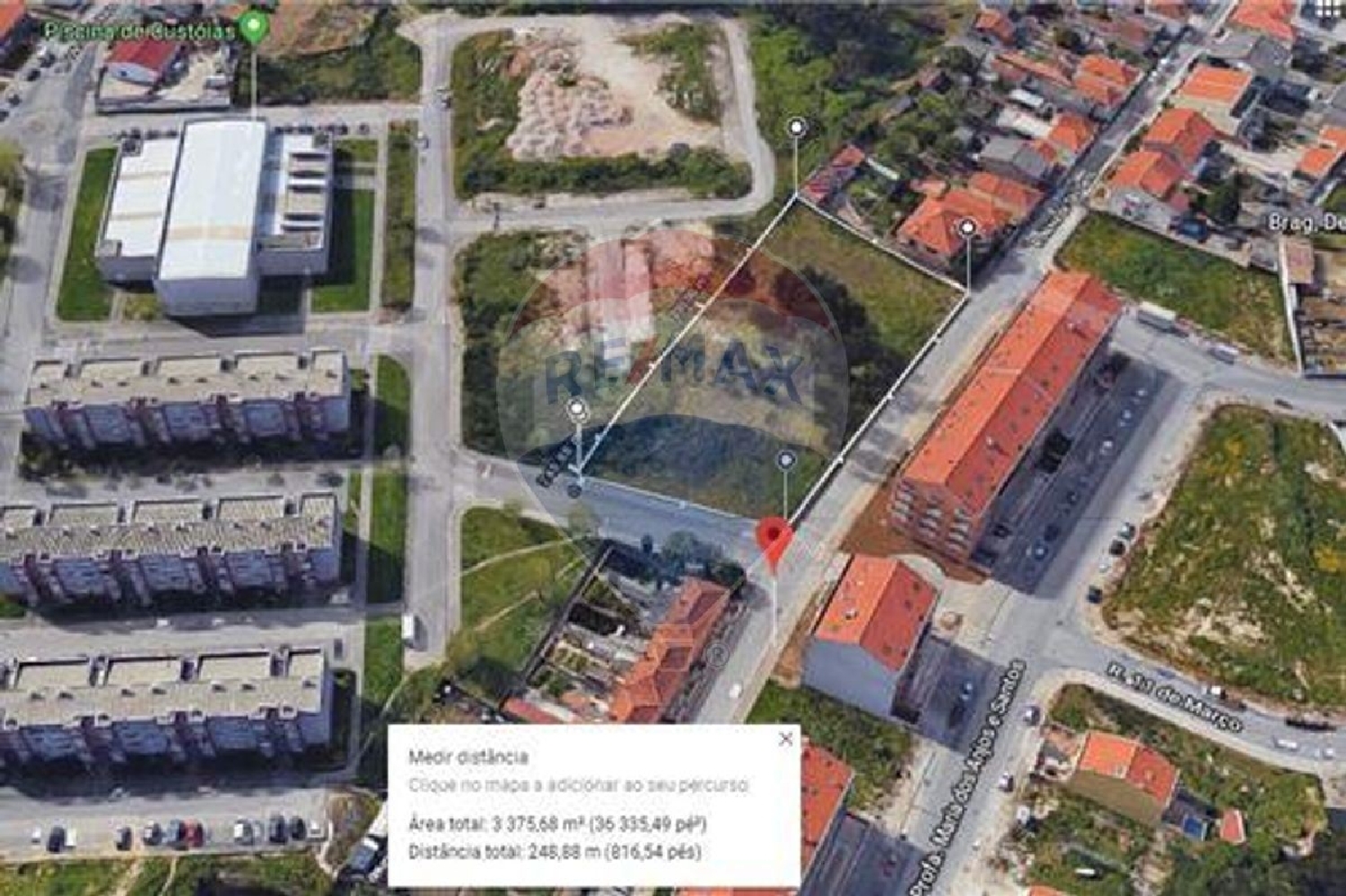 à vendre terrain Custóias Matosinhos 2