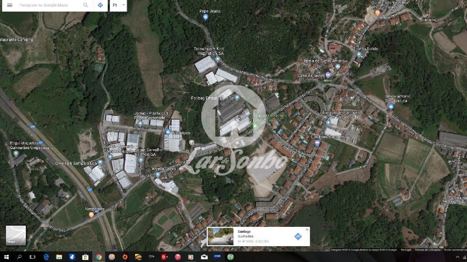  te koop terrein Lordelo Guimarães 1