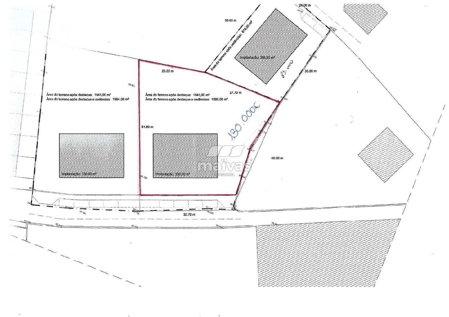  for sale terrain Mouriz Vila Verde 1